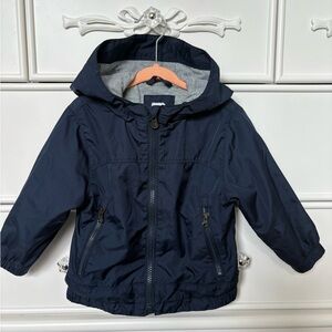 GAP Dark Blue Kids Raincoat with Hood